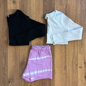 3-Piece Cat & Jack/ More Than Magic Long-Sleeve and Short Combo - Large (10/12)